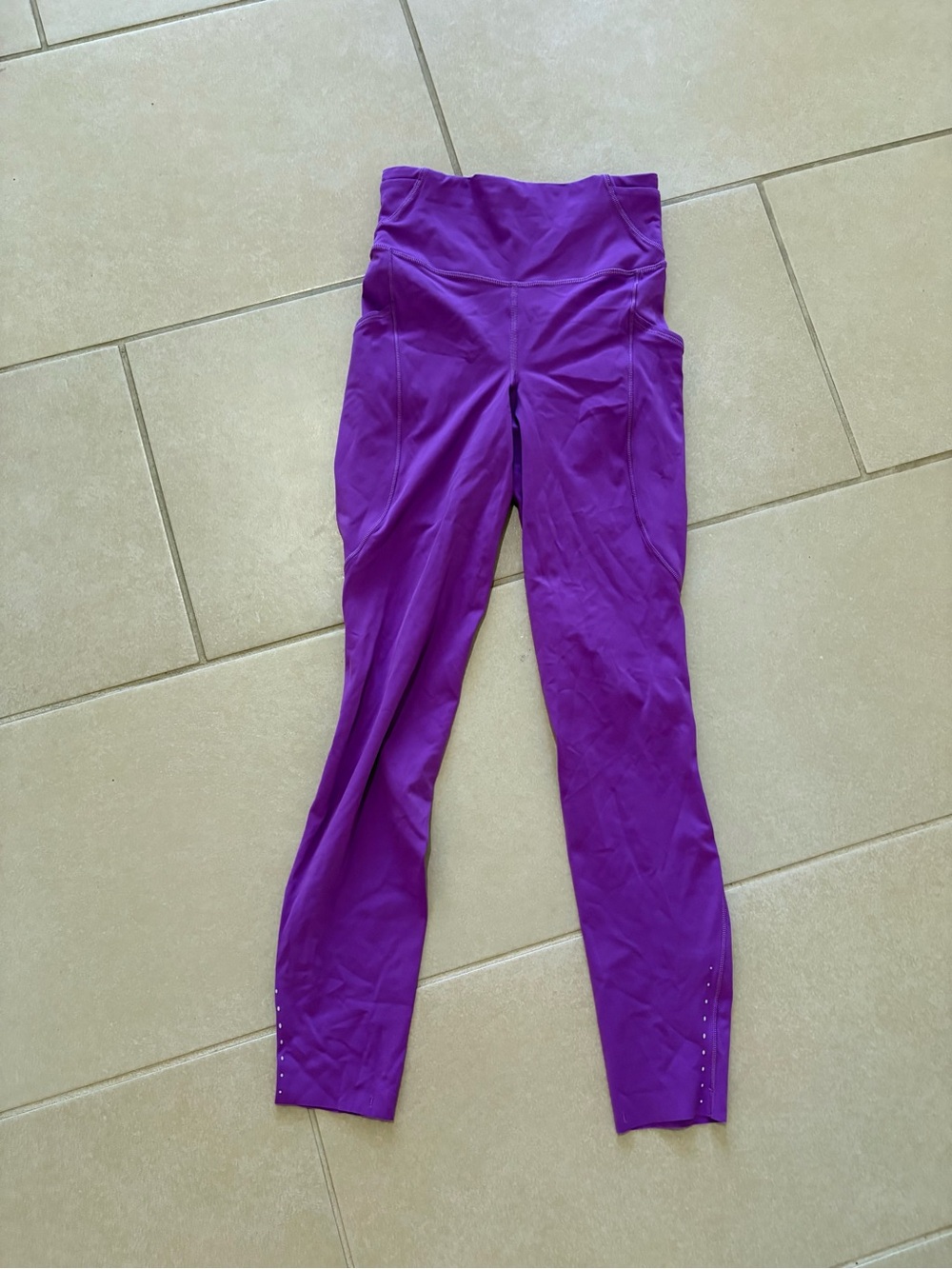 NWOT Lululemon Fast And Free High Rise Tight 25” 5 Pockets Size 2 Athleisure